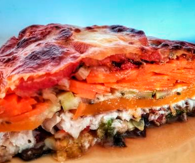 Lasagna de pescadilla